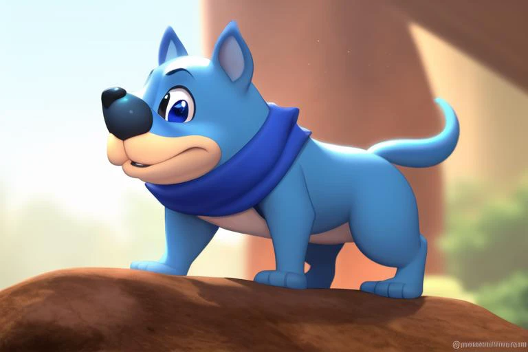 [3d disney pixar cute animal companion puppy fun movie, proper proportions, copy paste, vibrant colors, priority order, desirabl...