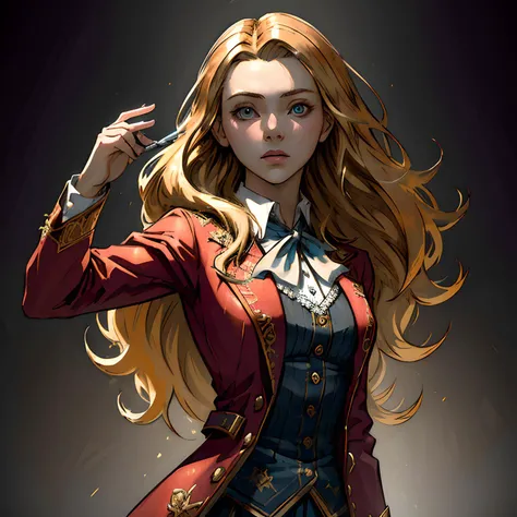 (masterpiece,detailed,highres:1.4) , cowboy shot,dynamic pose,detailed face, detailed eyes,
Luna Lovegood,female 15 yo,long blonde hair,magic jacket,magic background, 
 vibrant colors, hdr,