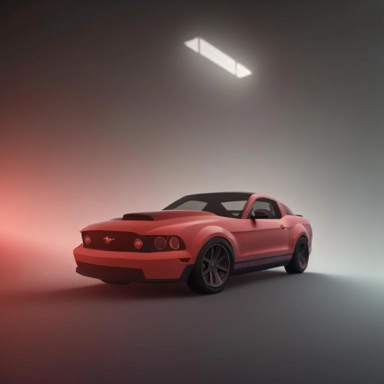 Ford Mustang sport car <lora:redshift:1.444> (redshift style:1.111), realistic photo. high detail 4k hd lighting render unreal engine 5 quality wallpaper with ray traced shadows volumetric dramatic ambient light dark cinematic movie still from the film gho...