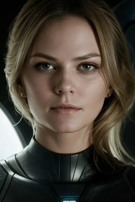 mo44ison, woman, futuristic amor, science fiction, highly detailed, realistic,
 <lora:Jennifer_Morrison:0.7>