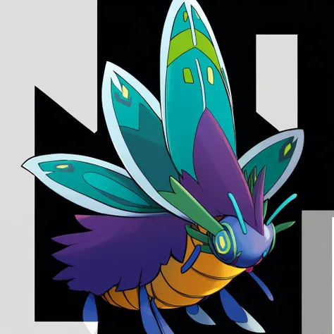 <lora:pokemon_pony_xl:0.7>, Type: Normal, Type: Ghost Egg Group: Bug Its bark peels away in Green strips revealing a new layer of Turquoise bark beneath it,Its whiskers glow with a Gold light when it senses danger guiding its path away from threats,Its bac...