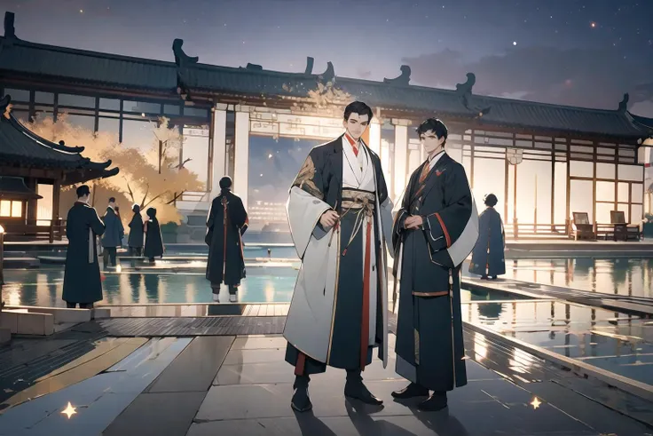 masterpiece,(masterpiece, top quality, best quality),Chinese clothing,outdoors,full body,