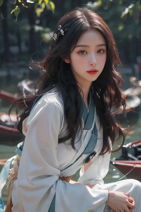 (8k, best quality, masterpiece:1.2), (realistic, photo-realistic:1.37), cute,(nose blush), (closed mouth) beautiful detailed eyes, floating hair,solo, 1girl wearing tangstyle dress(hanstyle,hanfu:1.2) <lora:ExoticDance:0.6> exotic_dance,