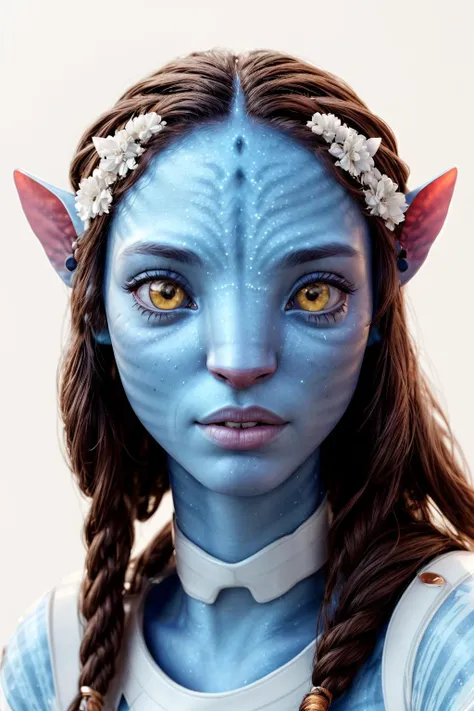 Neytiri te Tskaha Mo'at'ite / Na'vi girl / Avatar alien girl