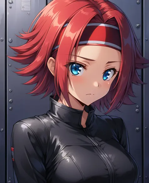 Kallen Stadtfield from Code Geass SDXL