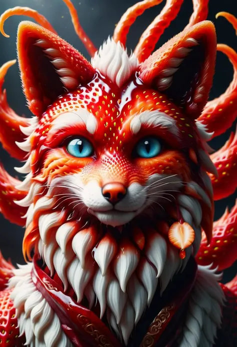 hyper detailed masterpiece, dynamic, awesome quality,mangkukulam, human, multiple tails, fox ears,power, magical enchanting aura,supernatural alluring eyes, fox ears, white and red, intelligence, trickery,wisdom, supernatural feats, uninviting,renewing,div...