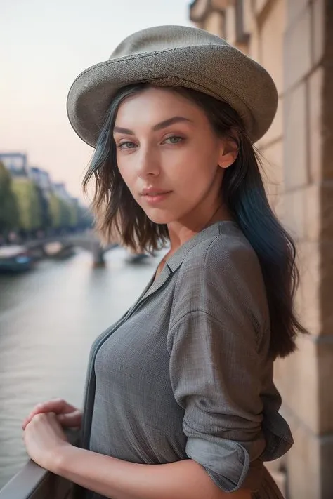 Merger_dani_sunhope,
in Paris wearing a (shirt:1.3) and (beret:1.2), france, (French:1.2), Paris, Eifel tower, scenic,
bokeh, f1.4, 40mm, photorealistic, raw, 8k, textured skin, skin pores, intricate details  <lora:epi_noiseoffset2:1>, epiCRealism <lora:Cl...