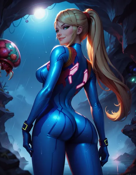 Samus (DALL E-3) Two Costumes I PonyXL