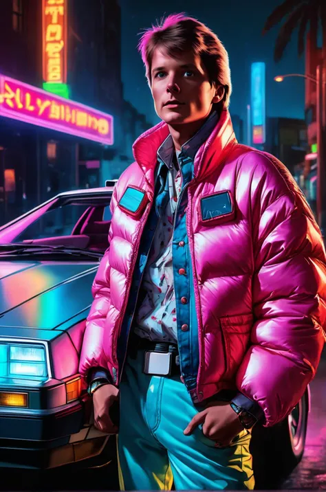 SDXL Marty McFly