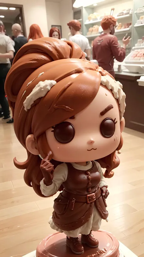 funko GelatoStyle:0.5 <lora:GelatoStyle:0.6> woman with Copper hair