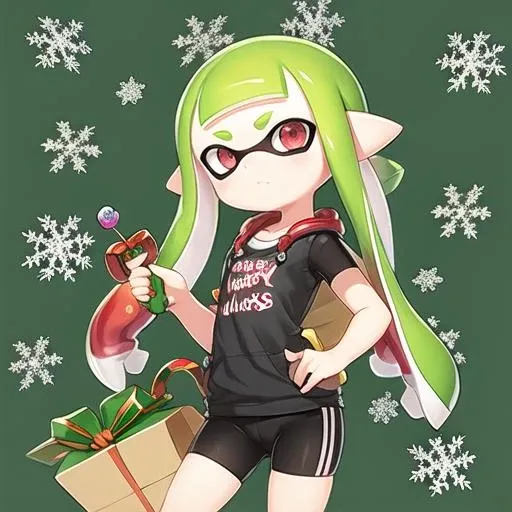 splatoon_喷射战士_斯普拉遁_喷射乌贼娘