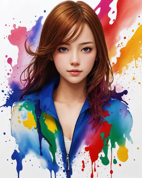 Color Ink Splashing (leco slider)