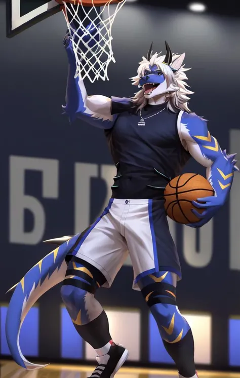 furry male,play basketball,highres,incredibly absurdres,full_shot,<lora:18:0.9>,