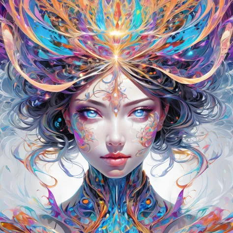 (masterpiece, top quality, best quality, official art, beautiful and aesthetic:1.2), (1girl), extreme detailed,(fractal art:1.3),colorful,highest detailed,perfecteyes,yaohu,blaze,Endsinger