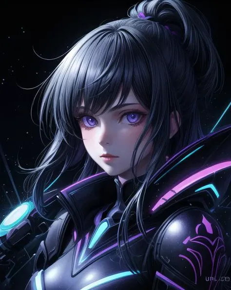 1girl, solo, digital art, ultra detailed, <lora:more_details:0.7>,
<lora:Blacklight_v1:1.00>, 
blacklight,