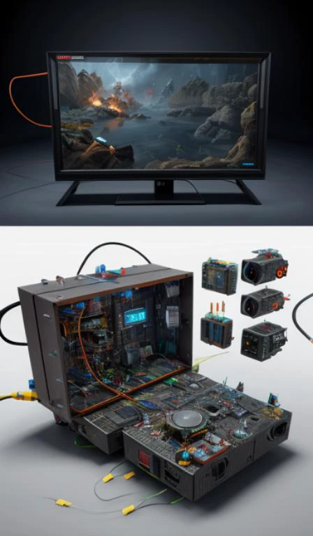 stuart little,electronics, motors, wires, buttons, lcd, artstation trending, unreal engine 5 <lora:add_detail:0.5> <lora:more_details:0.25> <lora:FantasyWorldV1:0.25>