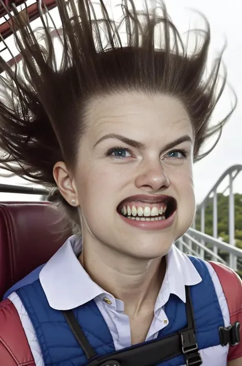 Wind Blown Face