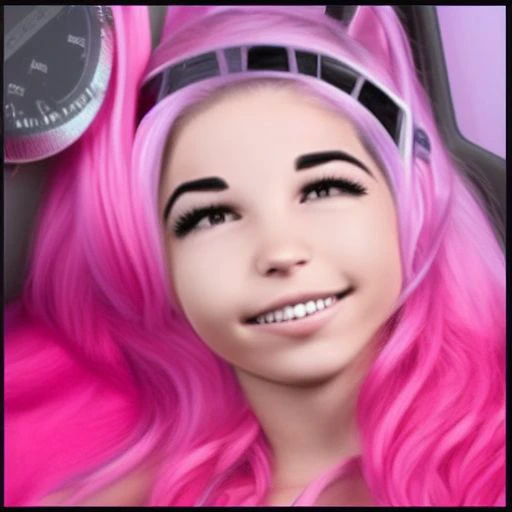 belle-delphine, highly detailed, photorealistic