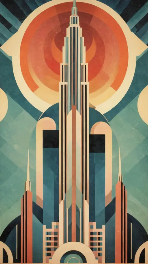 art deco futurism