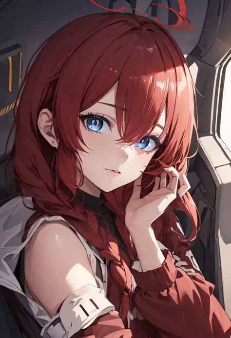 (safe:1.10), best quality, masterpiece, highres, solo, (maki_bluearchive:1.10), portrait, looking at viewer, 8 <lora:maki_bluearchive:0.80>