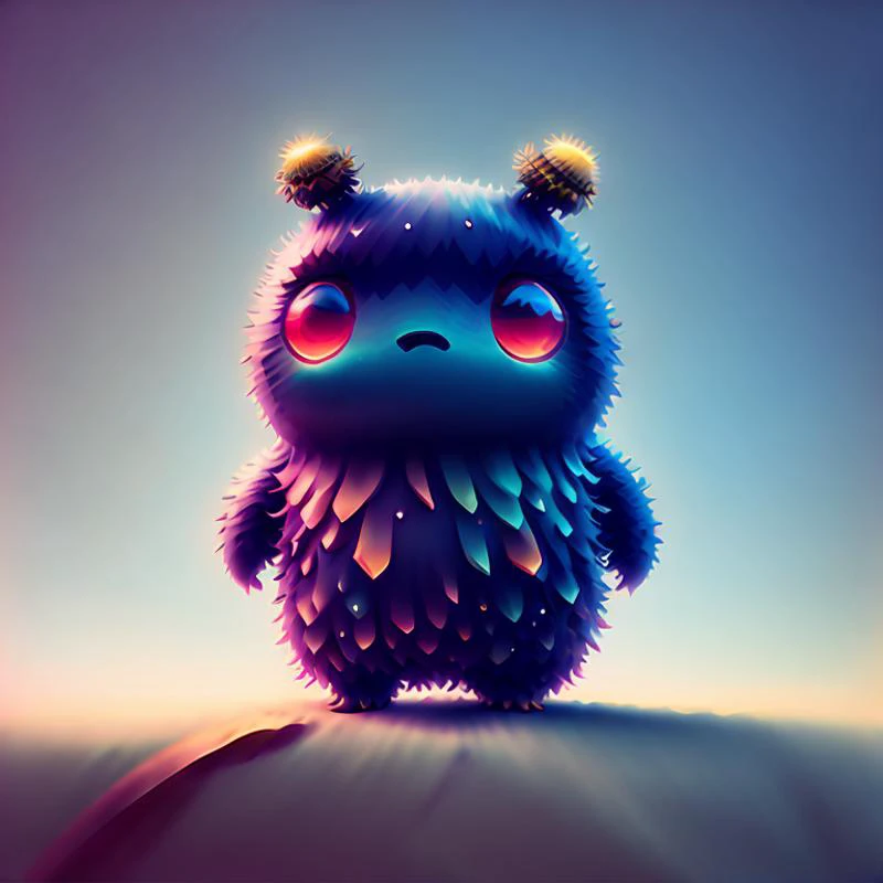 close up full body portrait of cutecreature style a whimsical volcano creature, solo