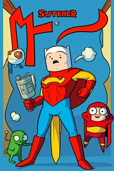 Adventure Time cartoon style