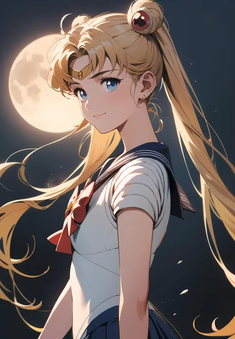 (best quality:1.1),masterpiece,best quality,masterpiece,realistic,HDR,UHD,8K,best quality,highres,absurdres,detailed eyes,Perfect features,1girl,[:intricate details:0.2],moist skin,shiny skin,glossy skin,yellow hair,twintail,long hair,sailor suit,blue sail...