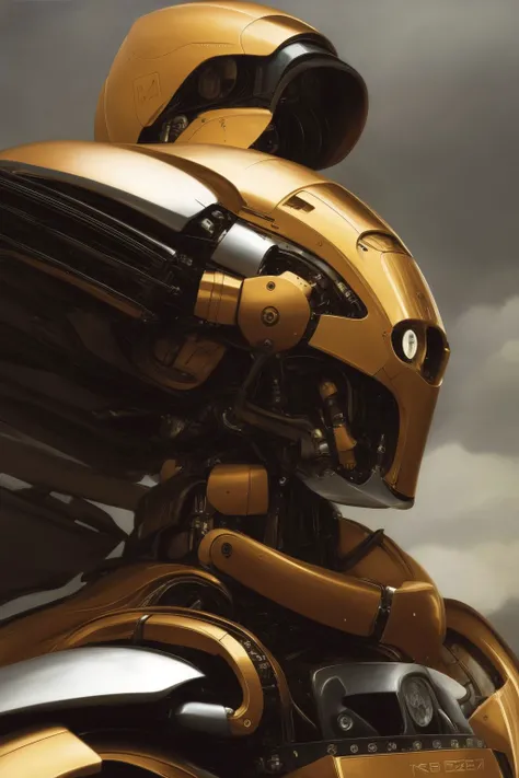 rz88mkultr4, a closeup of a robot , dark lighting, very symmetrical shot, laying white panels, from Behind, High quality, highly detailed, centered, solid colors, digital painting, artstation, concept art, smooth, sharp focus, illustration, summer vibrancy...