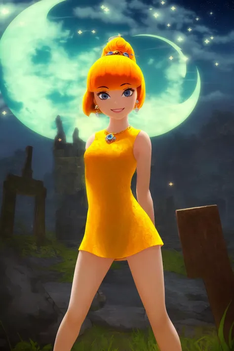 masterpiece, ultra-detailed, best quality, illustration, 8k cg wallpaper, an extremely delicate and beautiful, 1girl, Velma /(Scooby Doo/), solo, perfect anatomy, smiling, blushing, orange clothes, perfect arms, perfect hands, perfect fingers, perfect legs...