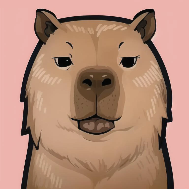 <lora:add_brightness:0.5><lora:add_detail:0.5> <lora:capi:1> capybara,
 <lora:cah:1>cah,
portrait, looking at viewer, 
simple background,