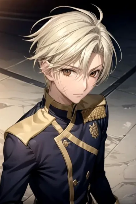 masterpiece, best quality, game cg, 1boy, solo, male focus, looking at viewer, , , <lora:mikage_celestine:0.70>, mikage_celestine, blonde hair, brown eyes, , , 2k resolution