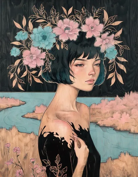 Audrey Kawasaki Art Style