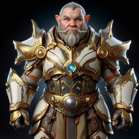 hyper detailed masterpiece, dynamic, awesome quality,ivorygold female  dwarf, dwarf, short-statured humanoid being, 3 to 4 feet tall, skilled craftsmen,expertise in mining and blacksmithing, resilience, determination, fantasy, fantasy, fairytale<lora:Ivory...