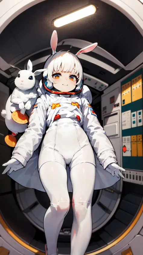 (white rabbit astronaut:1.5) | 3d style,masterpiece,best quality,UE5,rabbit with exposed face,
 <lora:tutus Vibrant Colors:0.6>