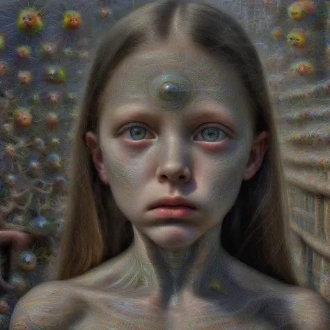 <lora:DeepDream:1> raw photo of 1girl, powering up  DeepDream