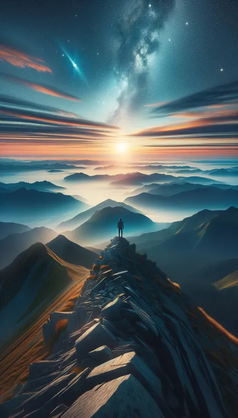 Serene Mountain Top