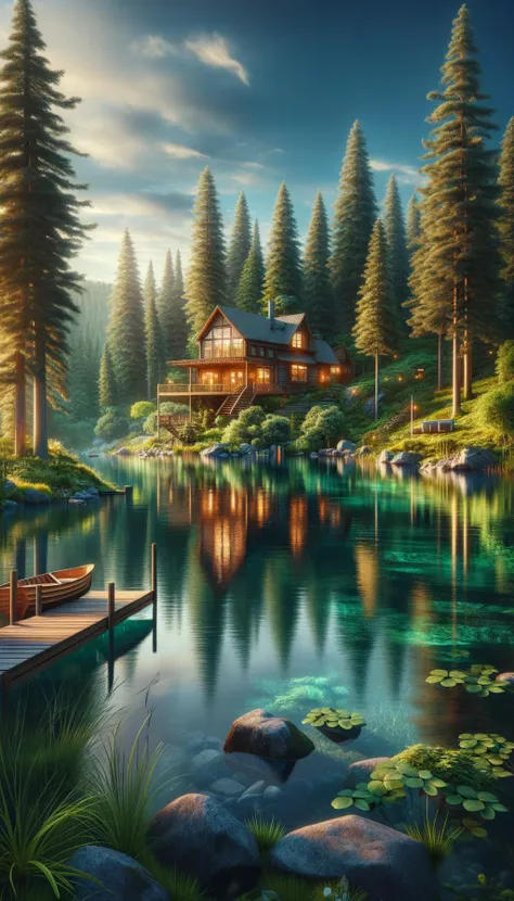Tranquil Lakeside Retreat