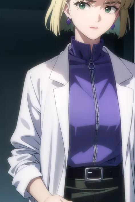 ritsukoakagi, <lyco:ritsuko akagi rebuild-lyco-nochekaiser:1>,
ritsuko akagi, short hair, blonde hair, mole, mole under eye, (pa...