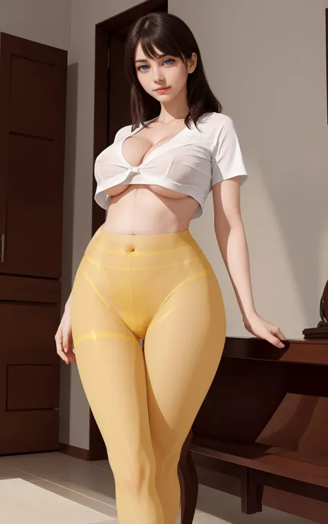 (((masterpiece))), ((best quality)), ((intricate detailed)), ((Hyperrealistic)), absurd res, milf, mature woman, perspective, highly detailed, illustration, (big breasts)
2 manga girls, bathed in a soft, ethereal glow, share an intense, longing gaze. 2girl...