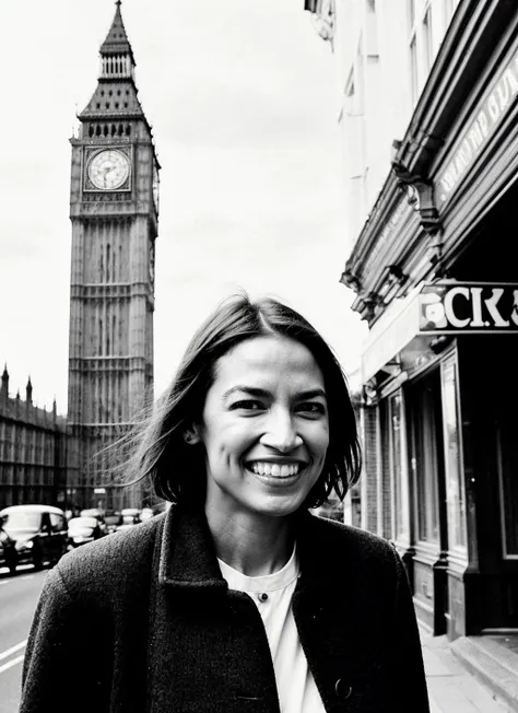 portrait of  sks woman, in London, with Big Ben in the background,  perfect haircut, Crop top and high-waisted jeans, by Imogen Cunningham, epic character composition, 
<lora:locon_perfecteyes_v1_from_v1_64_32:0.25>, perfecteyes
<lora:locon_perfectsmile_v1...