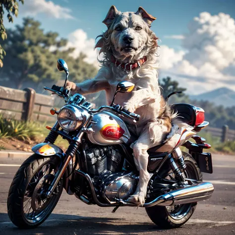 Arthur the hairy dog