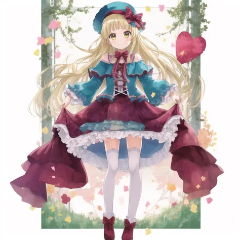 full body,1 girl,low-built,kokoro,