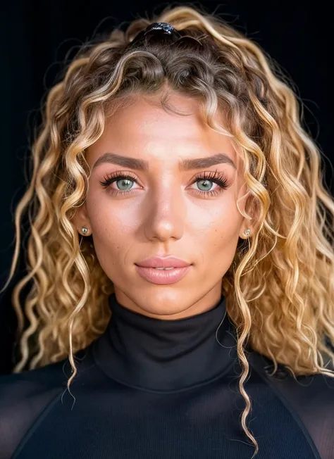 closeup portrait of (jnfrum:1.1), curious , (blue eyes:0.8), wearing black turtleneck , with brown Curtain bangs , background paris alley, epic (photo, studio lighting, hard light, sony a7, 50 mm, matte skin, pores, colors, hyperdetailed, hyperrealistic)