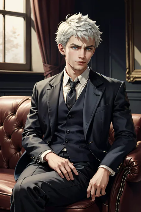 ((ultra detailed, masterpiece, absurdres))
<lora:DMC5Nero:0.9>
DMC5Nero, 1boy, solo, short hair, white hair, blue eyes, Modern office setting, sitting at sleek desk, sharp business attire, professional poise