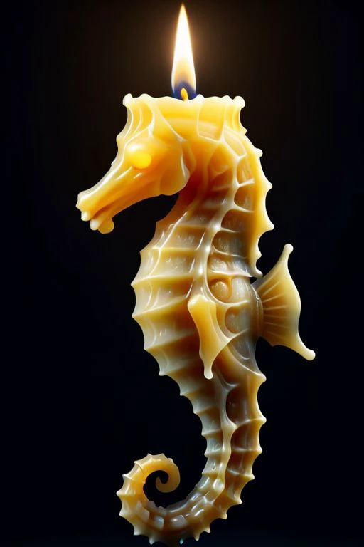 mad-candle seahorse,<lora:Candles_SDXL:0.8>,, (masterpiece, best quality, high quality, highres, ultra-detailed),