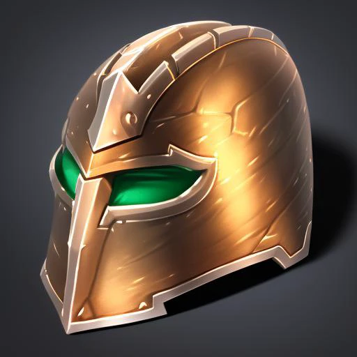 [rpgicondiff:4] picture of warriors helmet, side view