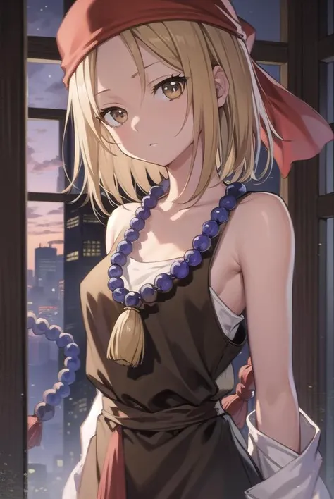 annakyouyama, <lyco:annakyouyama-lyco-nochekaiser:1>,
anna kyouyama, blonde hair, short hair, (brown eyes:1.7),
BREAK bandana, beads, black dress, dress, prayer beads,
BREAK looking at viewer, full body,
BREAK indoors, shrine,
BREAK <lyco:GoodHands-beta2:1...