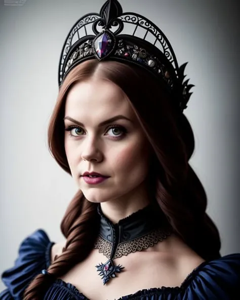 highest quality dark elf vampire princess, plump full lips, long haired, corset, victorian dress, castle, ultra sharp, smooth, sharp focus, highly-detailed symmetric face, poster art, artstation hq, behance hd, artforum, on display in The National Gallery,...