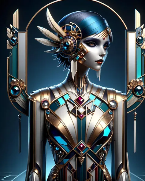 "Kiki-Jiki, Mirror Breaker", Polychromatic, Concept artist, stylized, <lora:Art_Deco_Style_SDXL:1> ais-artdeco