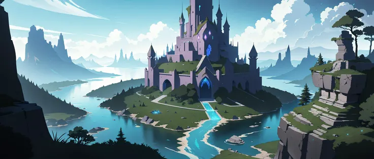 In the League of Legends landscape, epic battlegrounds come to life with vibrant, fantastical landscapes. Towering crystalline spires, enchanted forests, and mystical ruins provide the backdrop for intense battles between champions. Lush jungles hide secre...